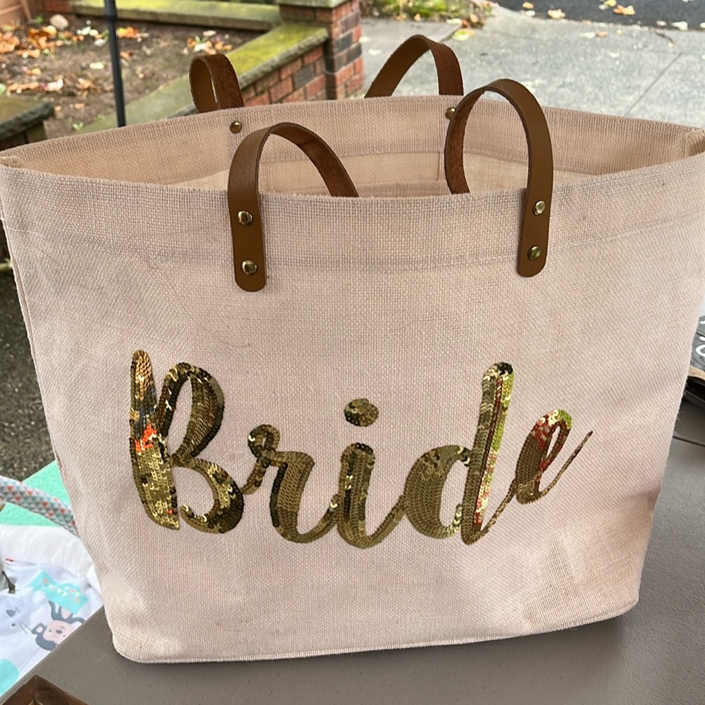 Bride Canvas Tote